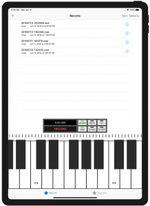 MIDI Recorder iPad