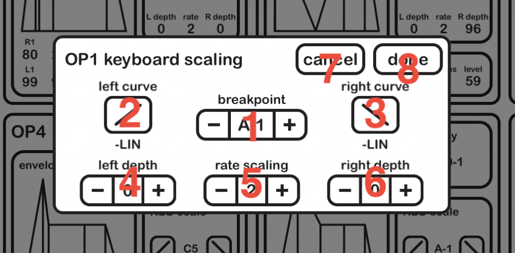 Dixie keyboard scaling